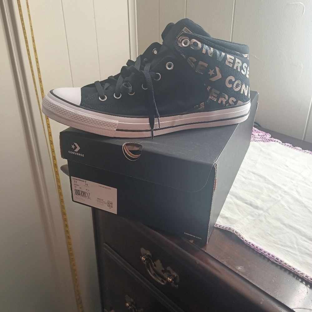 Converse Black High-Top Sneakers